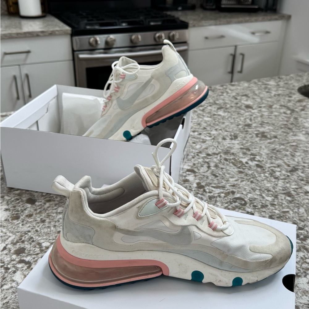 Nike Air Max 270 React ‘American Modern Summit White’
